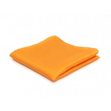 Pochette zijde oranje